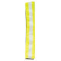 Lime Green Reflective Elastic Hook & Loop Arm Band for Sports